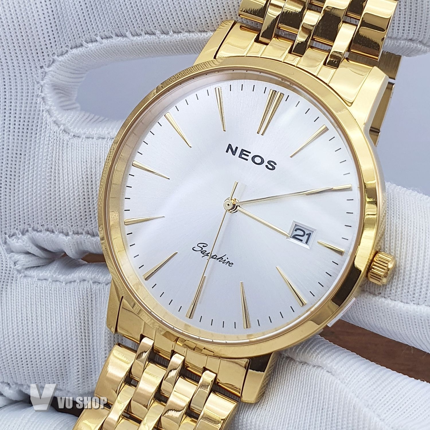 Genuine Neos N-30932M Men's Watch with Sapphire Glass