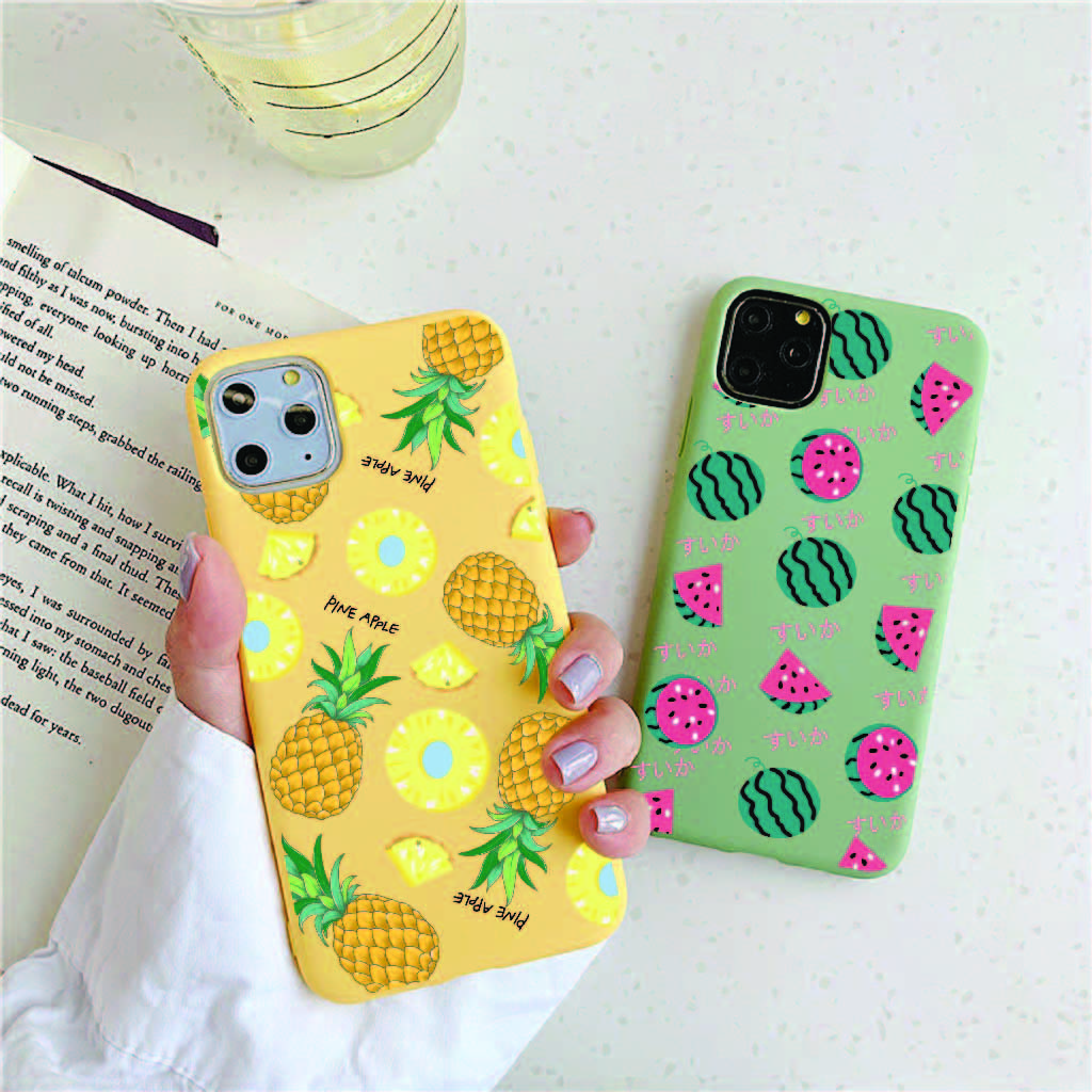 Ốp Lưng Iphone - Ốp Lưng Điện Thoại Iphone Dưa và Dứa Mini - Full Các Dòng Iphone