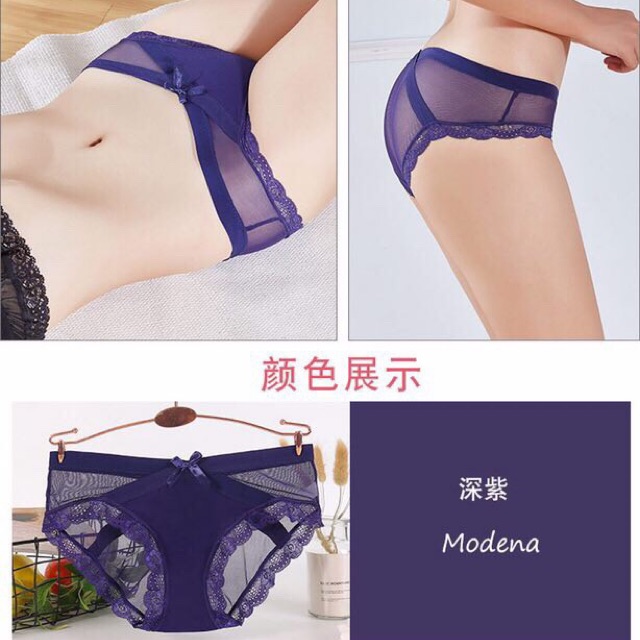 Quần Lót Nữ Ren Nơ Siêu Sexy