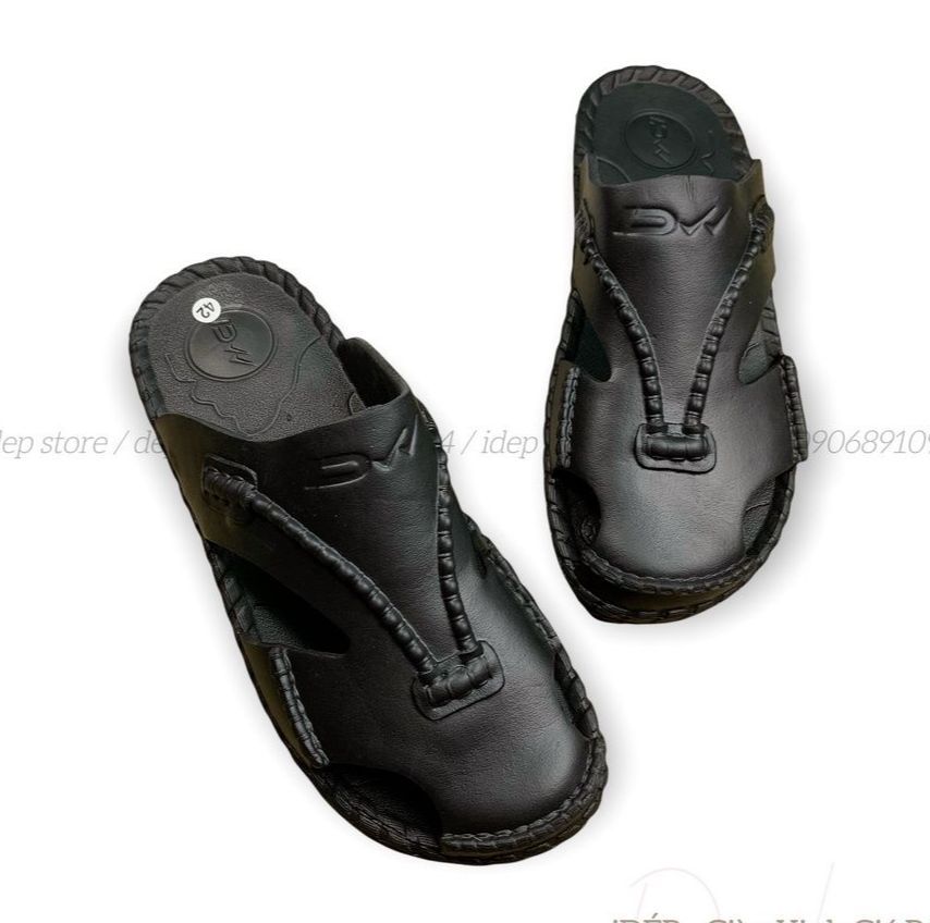 (LÙI 1 SIZE) Dép sục nam trung niên chữ V bít mũi chất liệu EVA siêu nhẹ đi mưa DUWA- iDÉP SL002