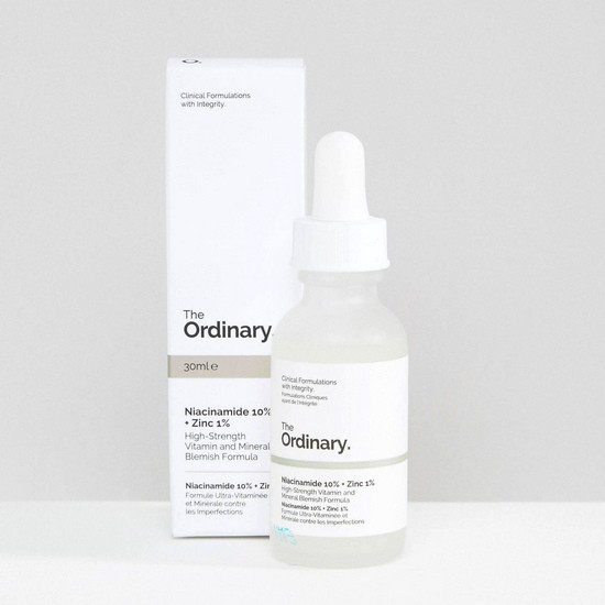 Serum the ordinary niacinamide 10% + zinc 1% 30ml - tinh chất cho da mụn, se khít lỗ chân lông, sáng da