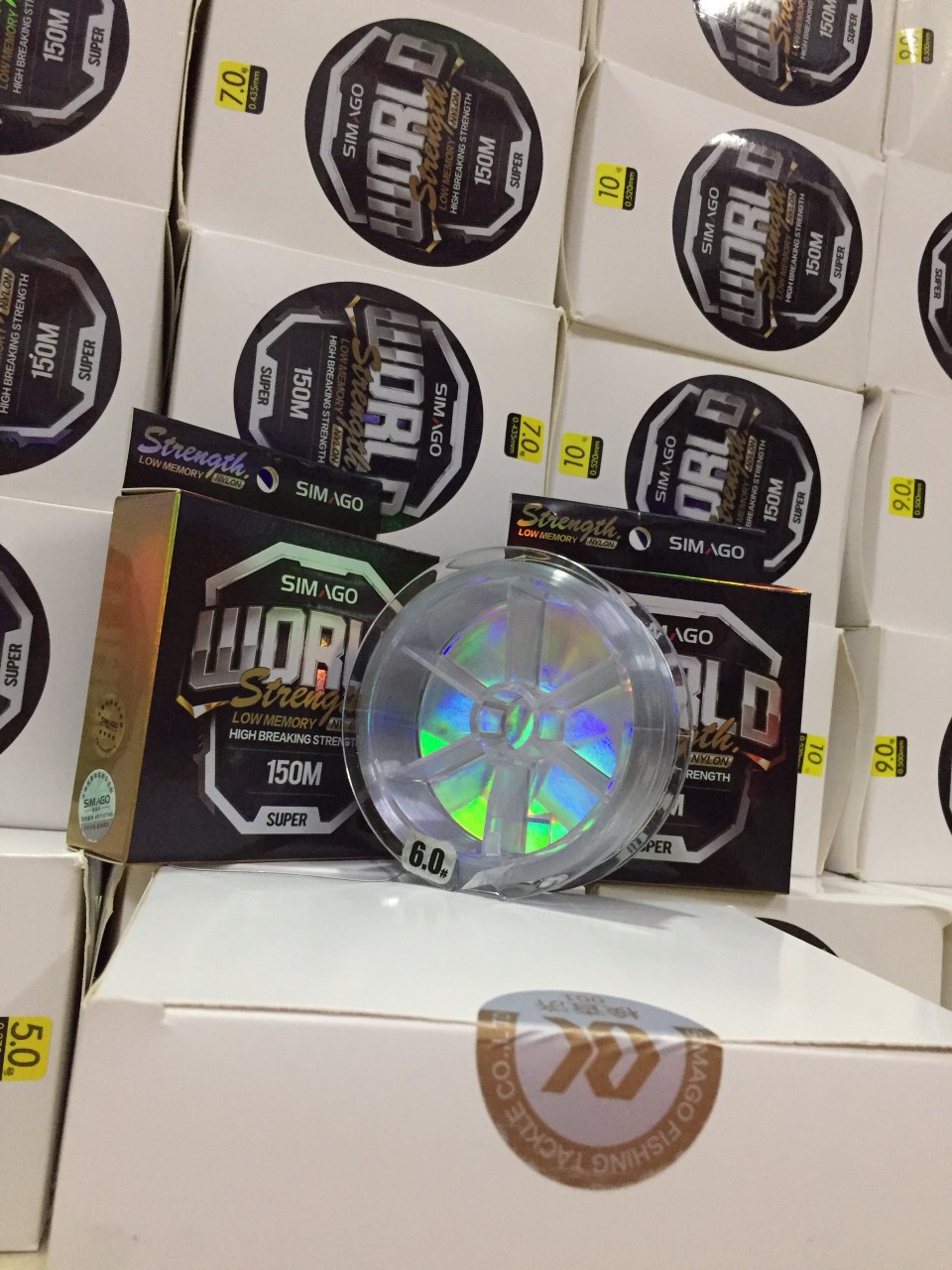 cước câu World strength 150m chính hãng simago