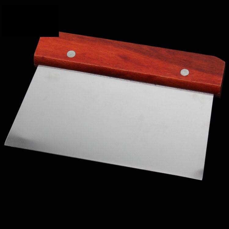 [HOT] Dao cắt bột INOX không gỉ, cán gỗ [CHẤT LƯỢNG CAO]