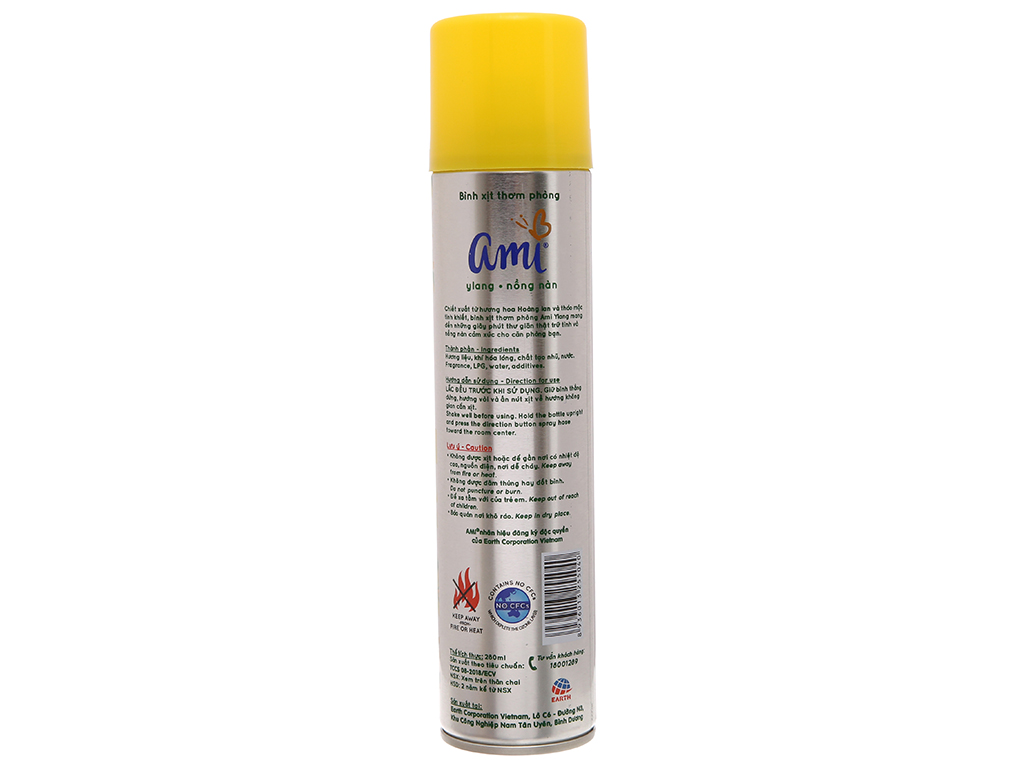 Xịt Thơm Phòng Ami Chai 280ml