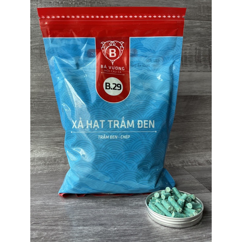 Hạt xả câu trắm đen b29 - mồi câu bá vương | mồi câu trắm đen bá vương gói 1kg