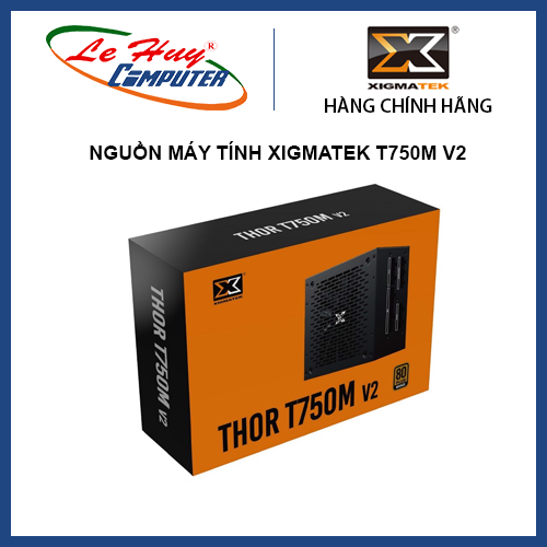 Nguồn máy tính xigmatek thor t750m v2 750w - 80plus bronze full modular