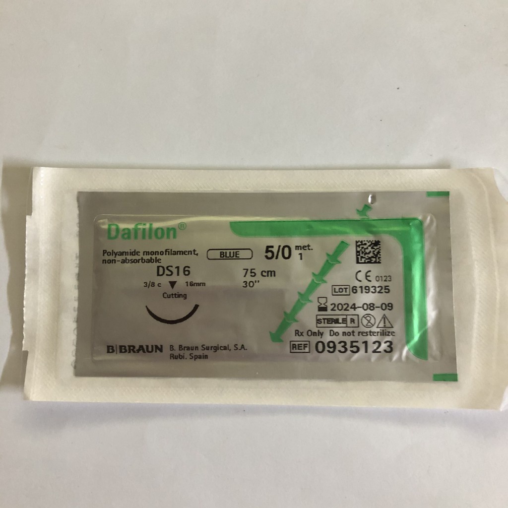Chỉ Phẫu Thuật B.BRAUN DAFILON Số 5/0