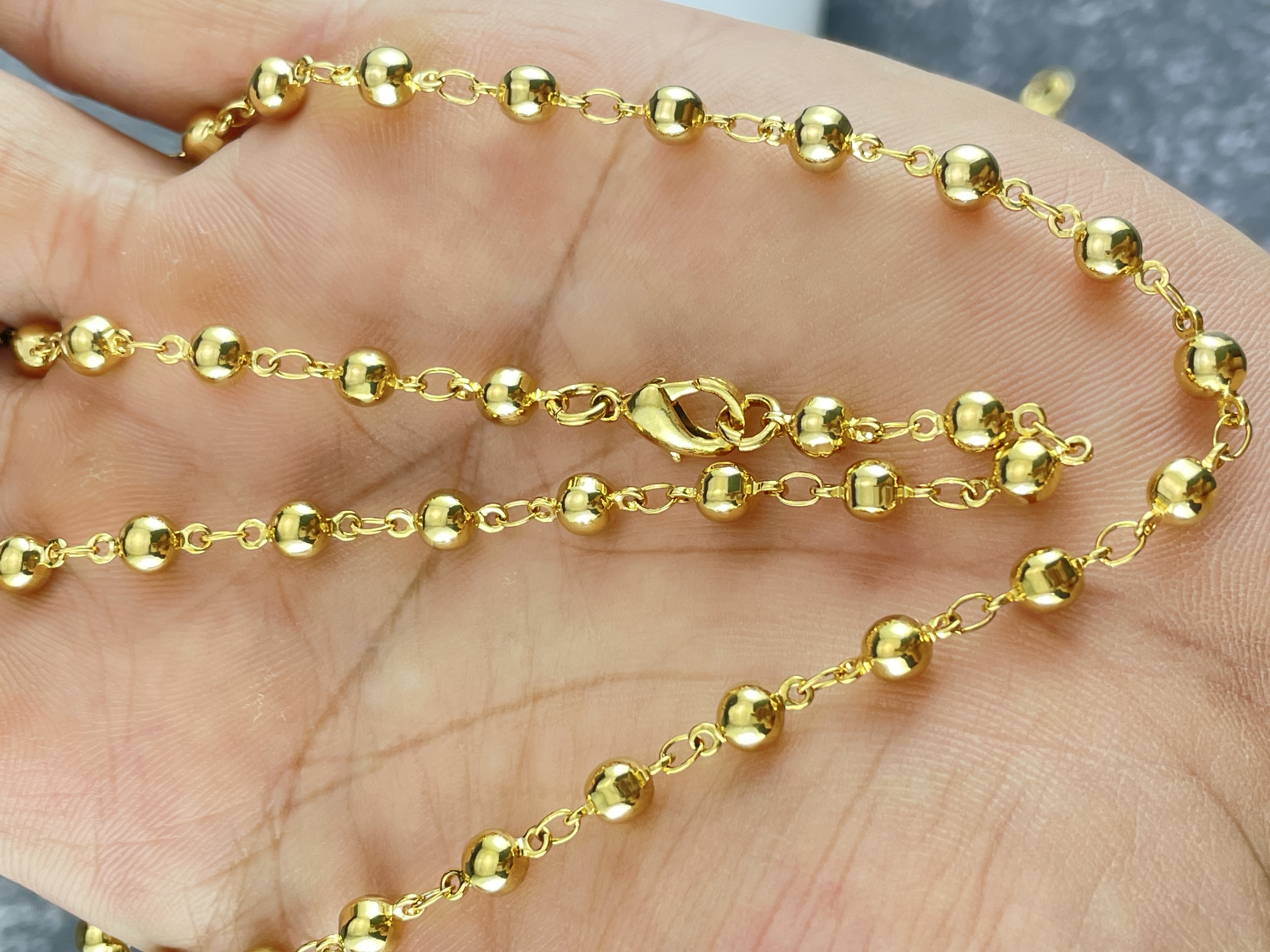 [HCM]DÂY CHUYỀN NỮ MẠ VÀNG 24K CAO CẤP - DC024L7