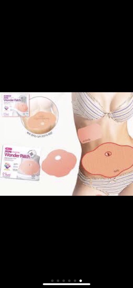 Vỉ 5 Miếng dán tan mỡ thon bụng MYMI Wonder Patch