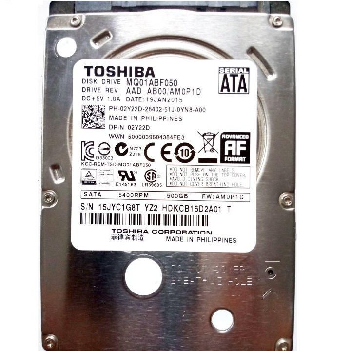 HCM Ổ cứng HDD Laptop 500G-BH 12 THÁNG