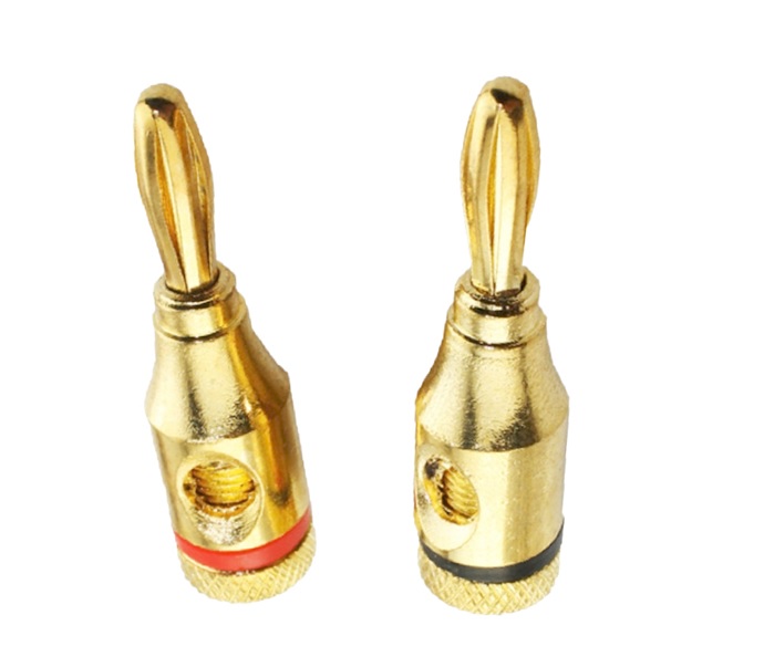 (1 cặp) Jack bắp chuối full đồng / Cọc loa / Jack thí nghiệm