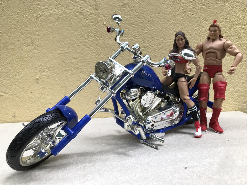 Mô hình xe mô tô Harley Davision cổ- 1:6
