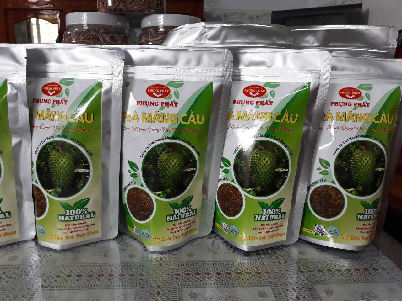 TRÀ MÃNG CẦU PHỤNG PHÁT TÚI 200G