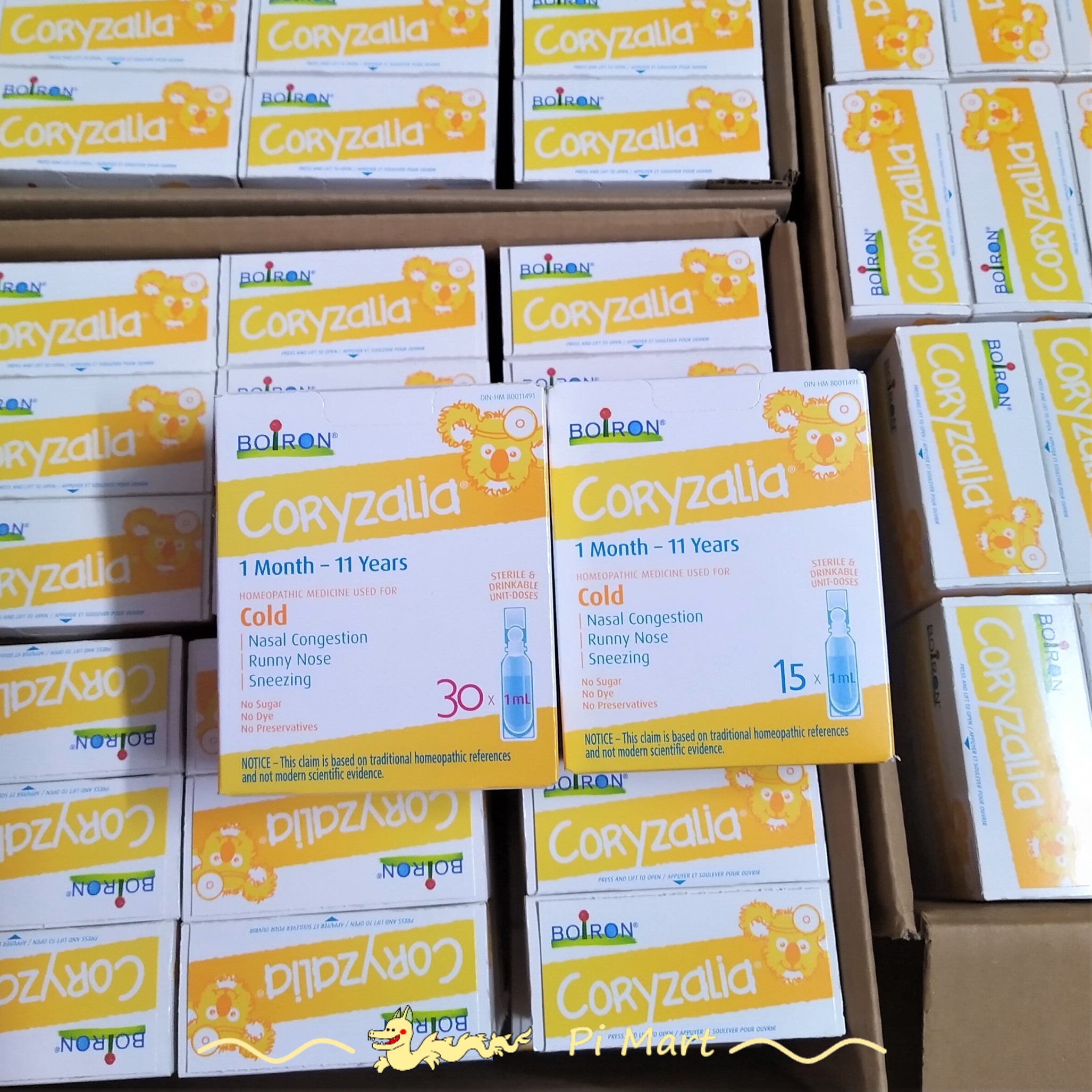 Muối uống Coryzalia Canada hộp 30 tép
