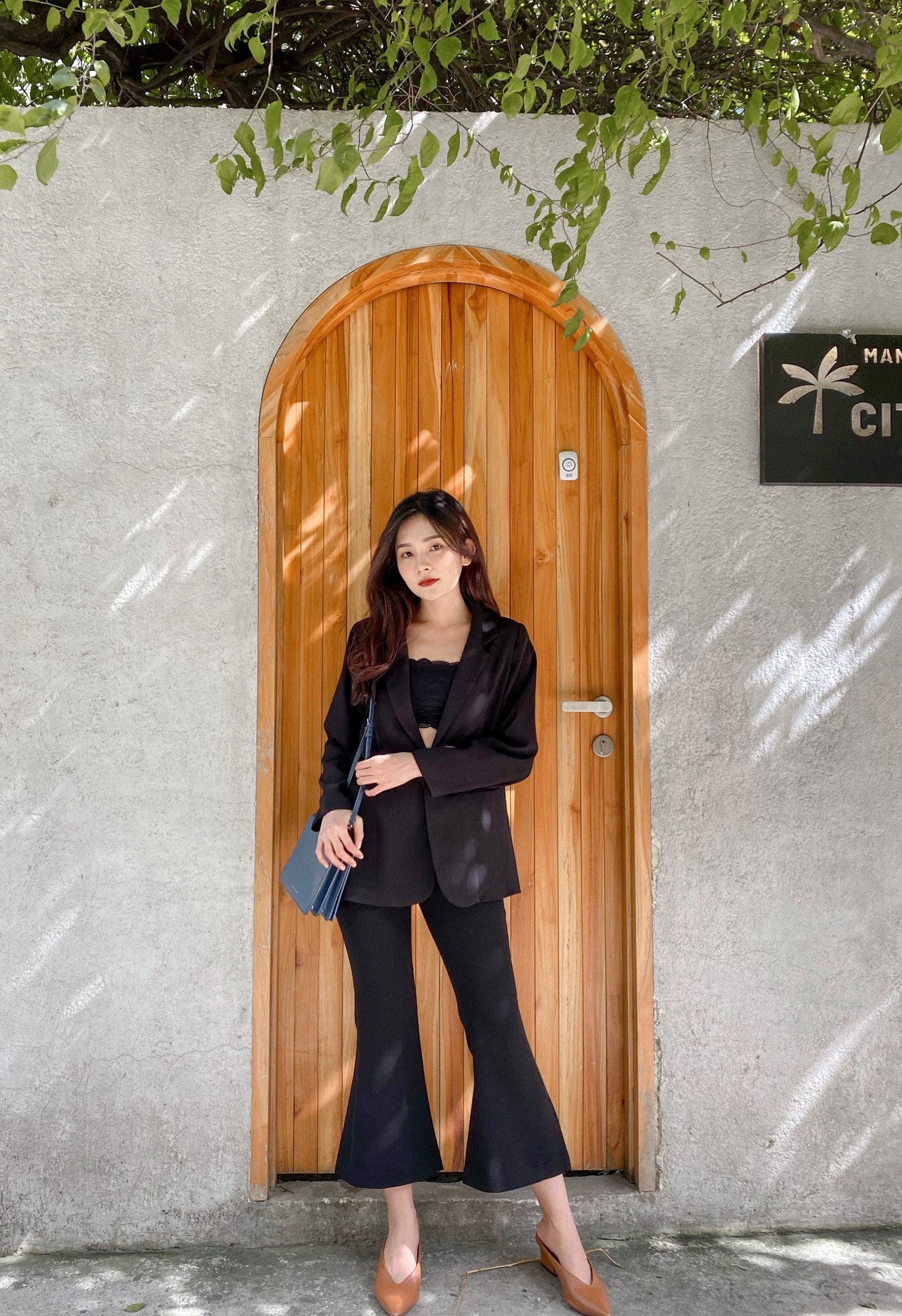 YU CHERRY | Áo khoác nữ kiểu cơ bản Basic blazer II YA401