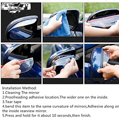 Đôi cánh che mưa cho kính chiếu hậu xe hơi