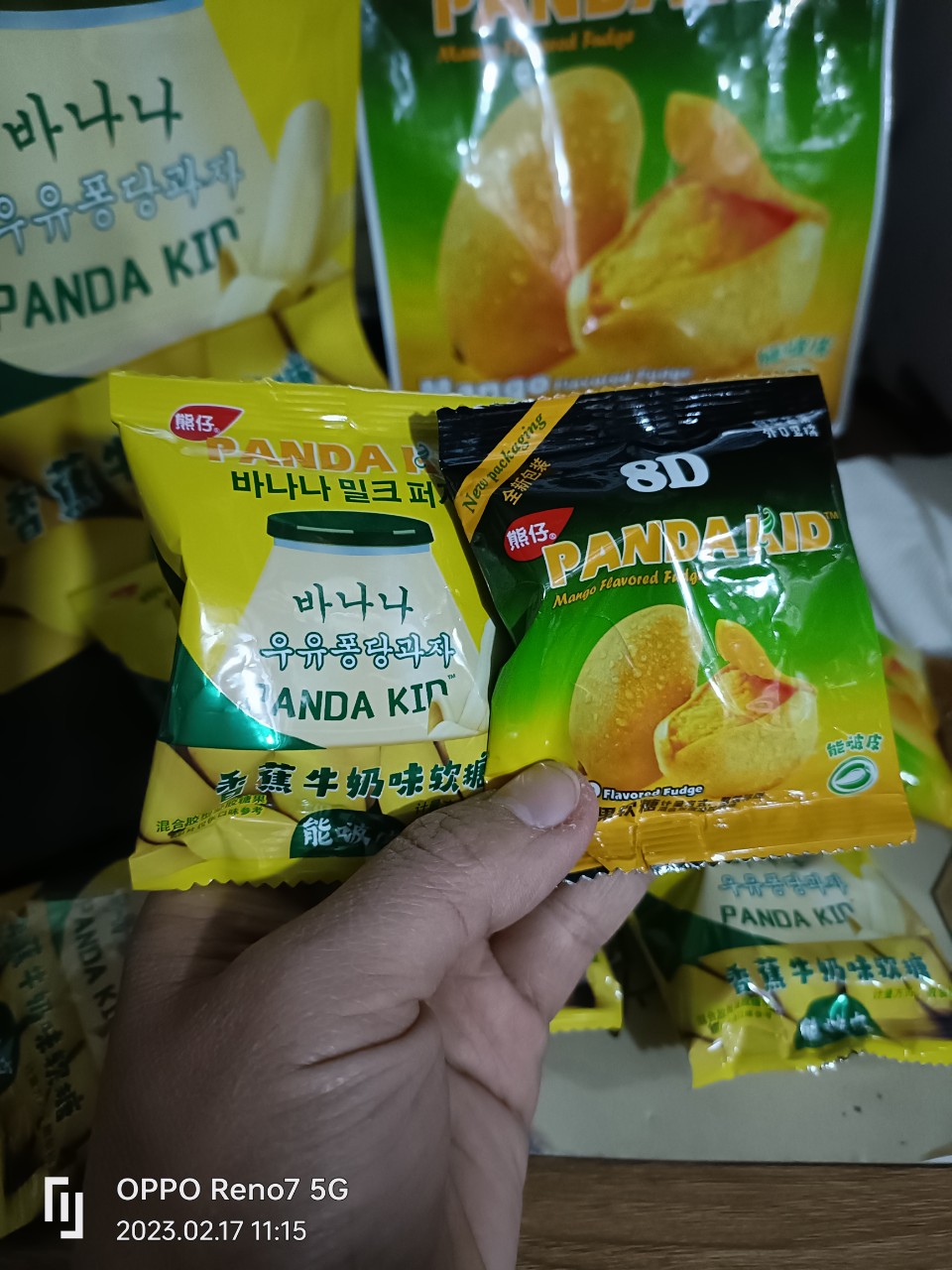Combo 300g Kẹo dẻo soài / Kẹo dẻo chuối 8d Có thể bóc vỏ/ kẹo dẻo sữa chua hương vị chuối, soài Panda Kid món ăn vặt ngon mới lạ