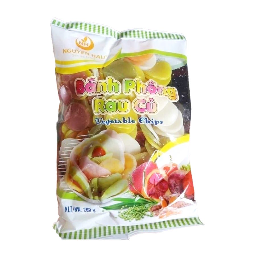 Combo 4 gói phồng tôm rau củ quả giòn xốp siêu ngon