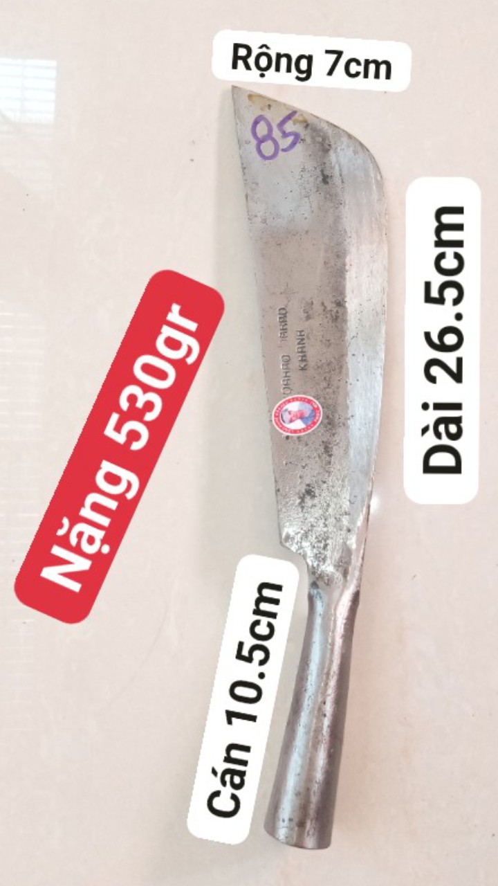Dao yếm cán sắt - 550gr