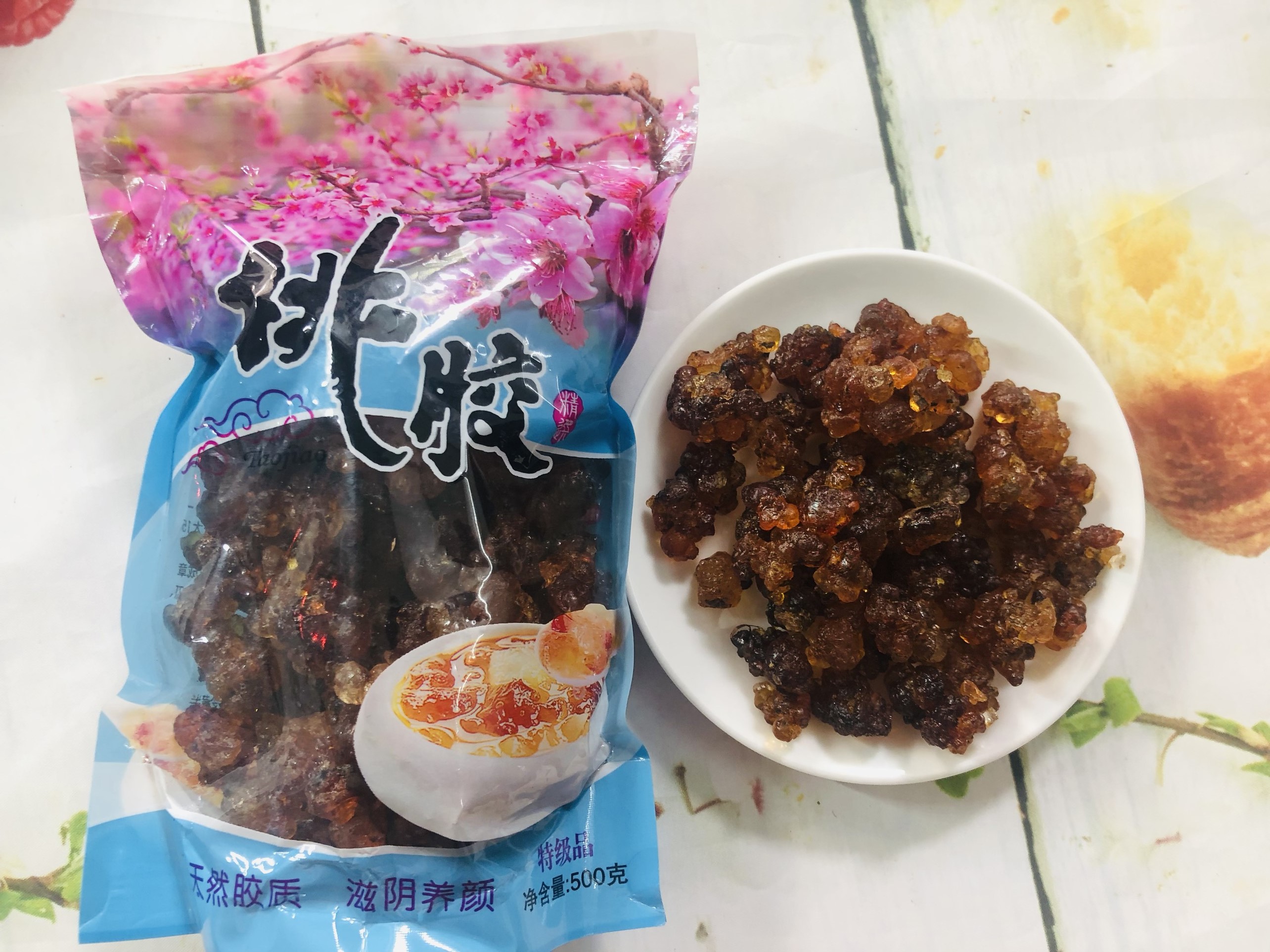 500g nhựa đào khô