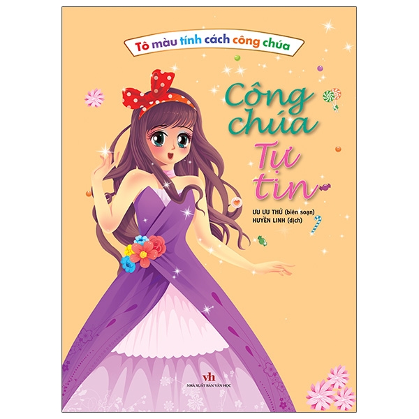Fahasa - tô màu tính cách công chúa - công chúa tự tin