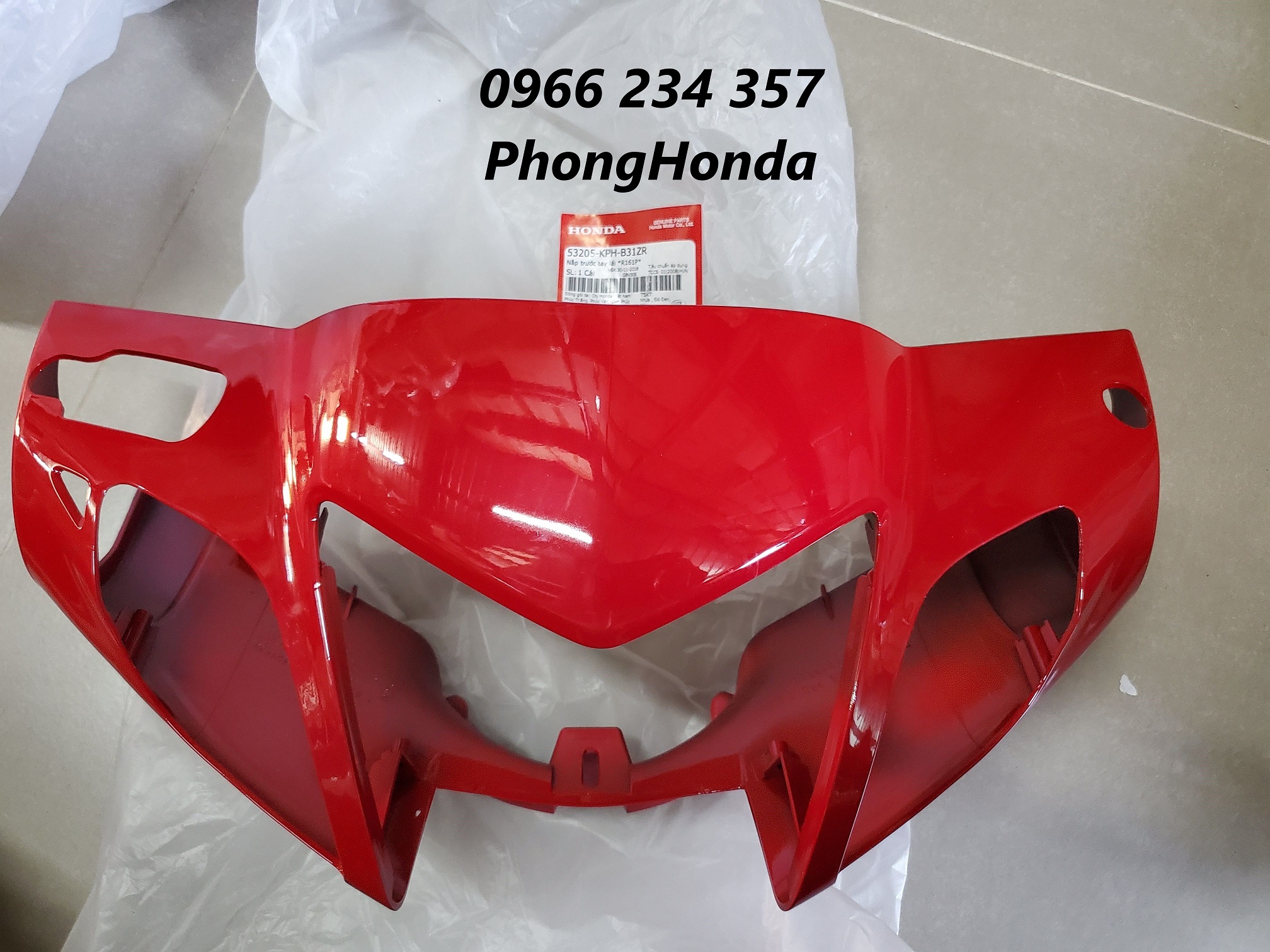 Bộ đầu, ốp đầu đèn , bàn thờ , bợ cổ Fu 2 chính hiệu honda