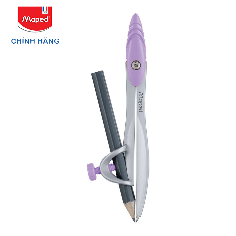 MAPED - Compa học sinh PASTEL - Chì gỗ [Chính hãng]