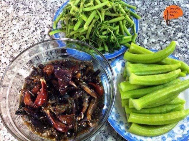 Ba khía muối còn nguyên con Cà Mau