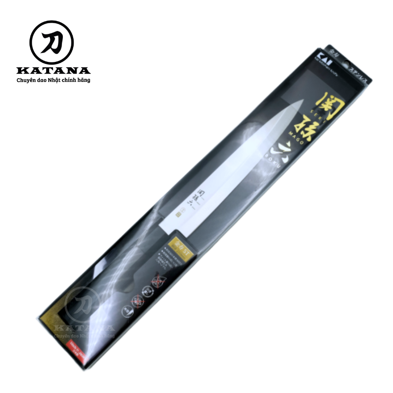 Dao bếp Nhật cao cấp KAI Kinju Sashimi - Dao thái Sashimi AK1105 (210mm)