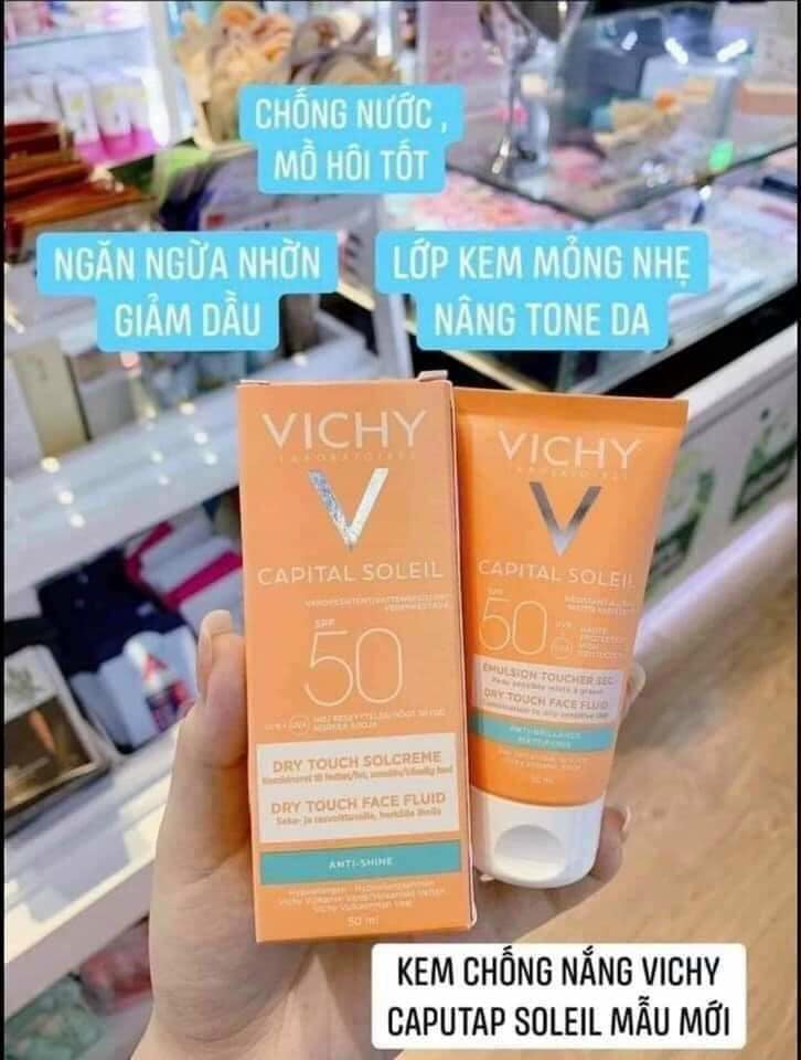 KEM CHỐNG NẮNG VICHY PHÁP ( mẫu mới nhất)