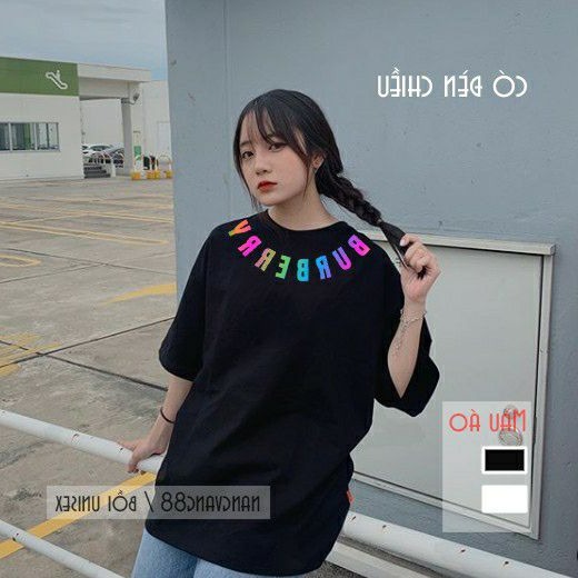 [HCM]Áo thun TAY NGẮN phản quang 7 màu burber (CHỤP FLASH)(TAY LỠ IB)