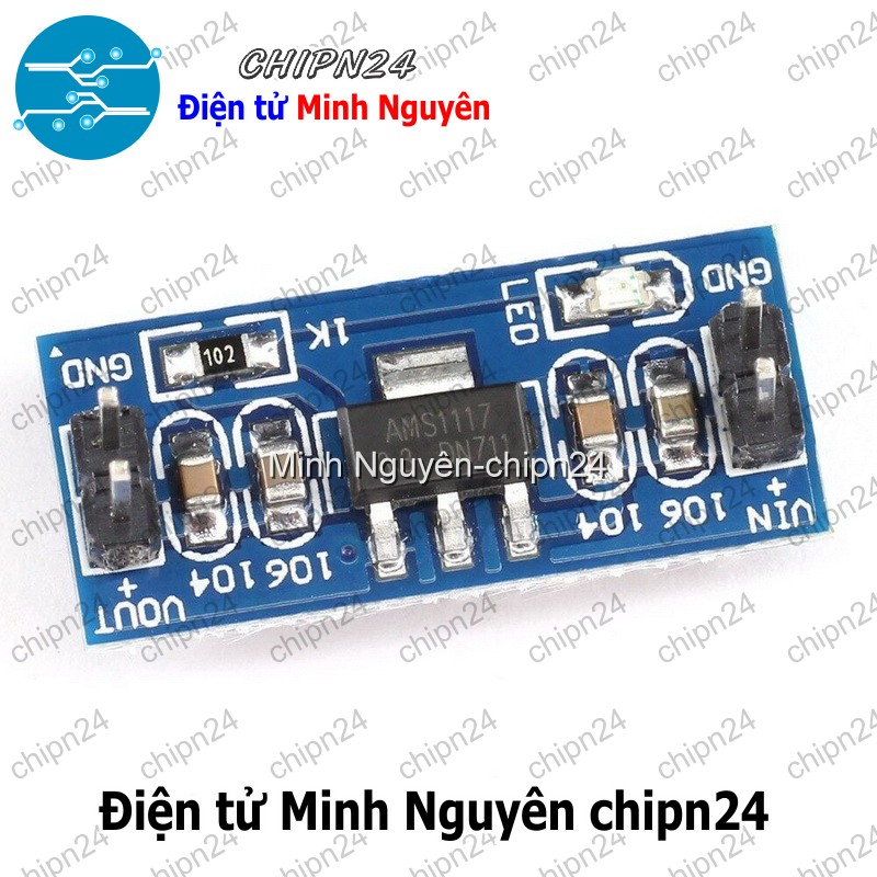 [1 cái] (D18) Mạch Nguồn 3V3 Mini AMS1117 - HH000996