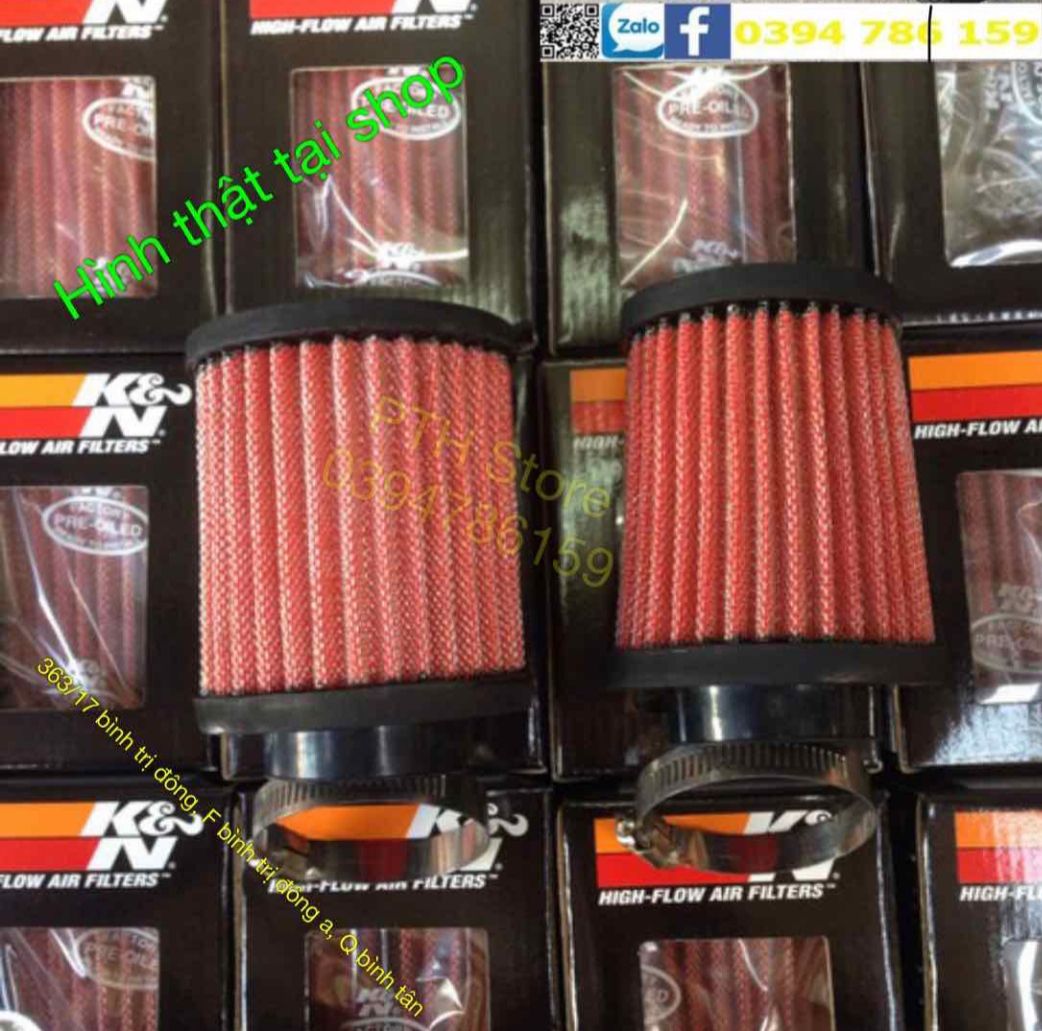 lọc trụ K&N hạng 1.1
