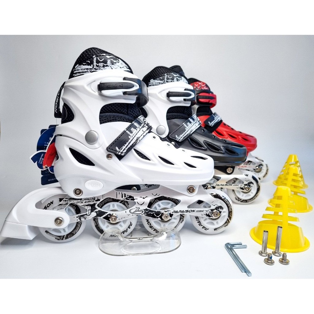 Giày Trượt Partin, Giày Trượt Patin Papaison XZY-309 - 8 Bánh Cao Cấp, Bánh Cao Su Chống Trơn Trượt, Bốt Giầy Đầy Đặn, Êm Chân Thoải Mái, Chịu Lực Lên Đến 80kg - Hàng Chất Lượng Cao