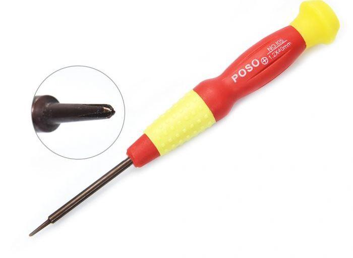 Bộ Vít Mở điện thoại Ip4, 5 Poso PS I05