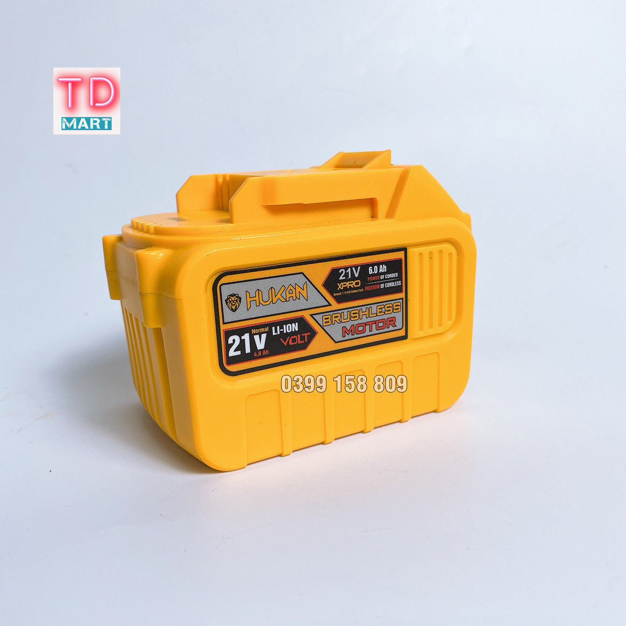 Pin Máy Khoan Máy Siết Bulong Hukan 15cell, 10cell