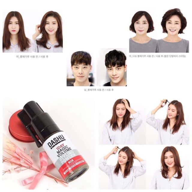 XỊT PHỒNG TÓC DASHU 40ml DATE 2022 sale 70%