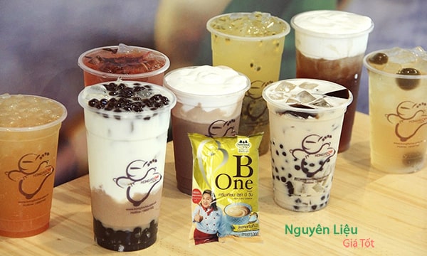 Bột kem béo B-ONE Thái Lan pha trà sữa chiết lẻ gói 200gr