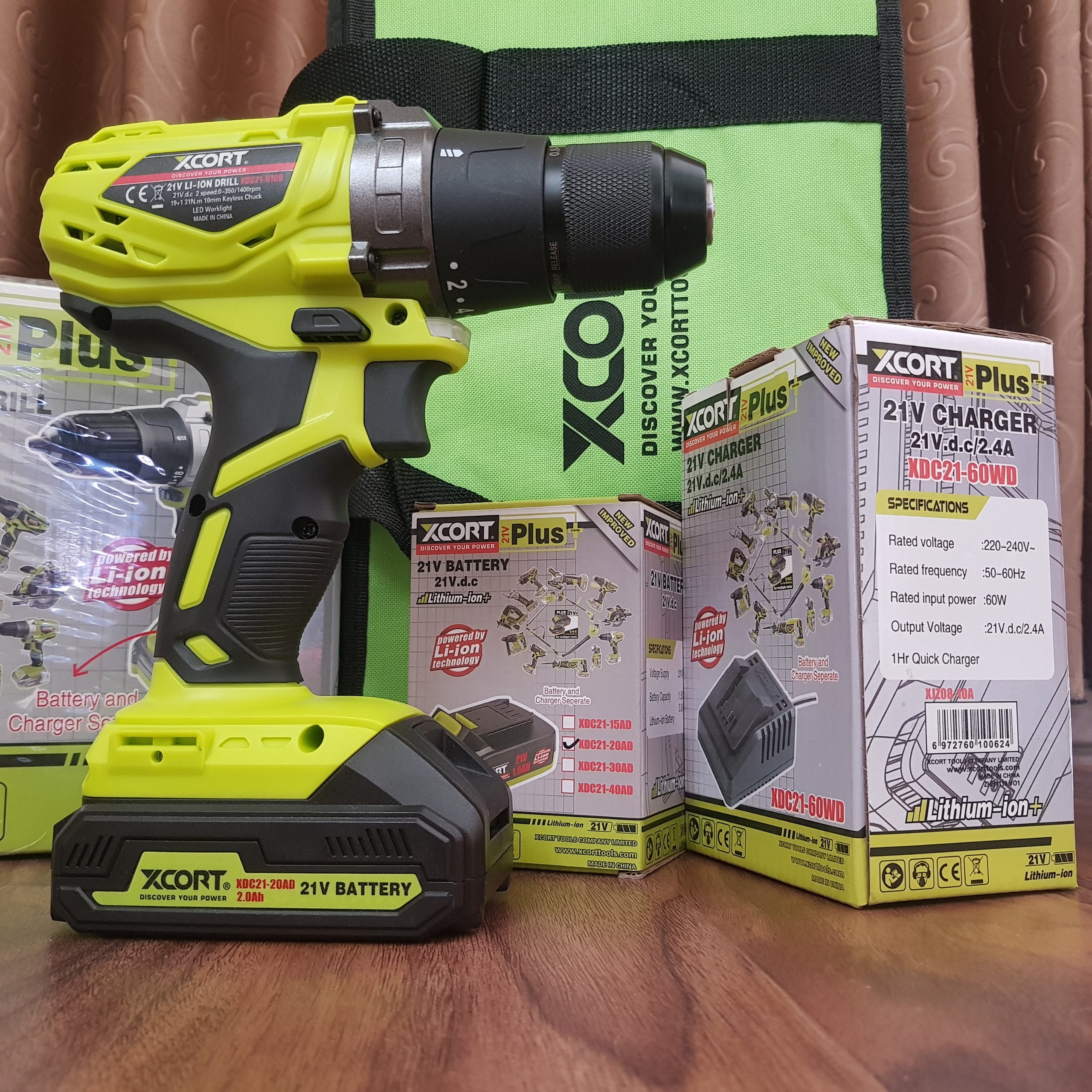 Máy bắt vít-Máy khoan bắt vít 20V MAX XCORT [CHÍNH HÃNG]