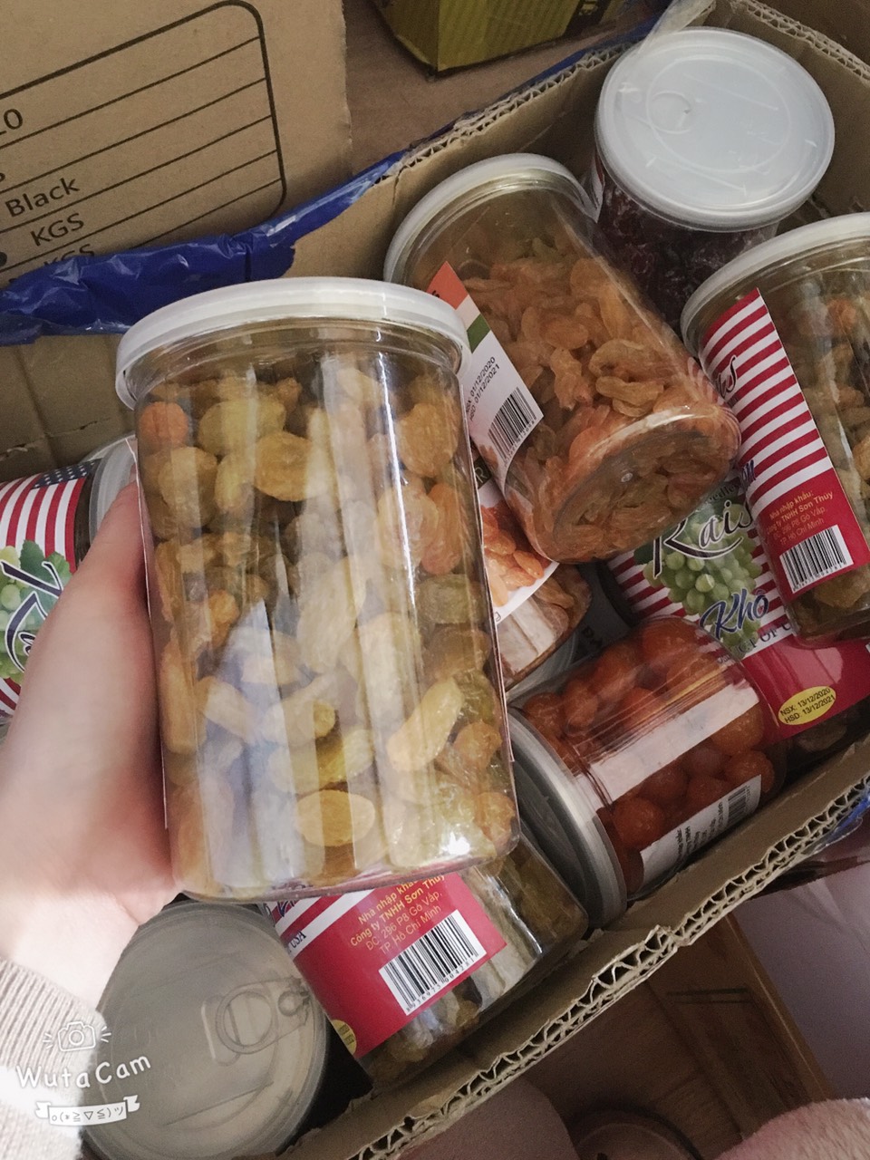 Combo Nho Khô+Hạt dẻ Chị Huyền Trần