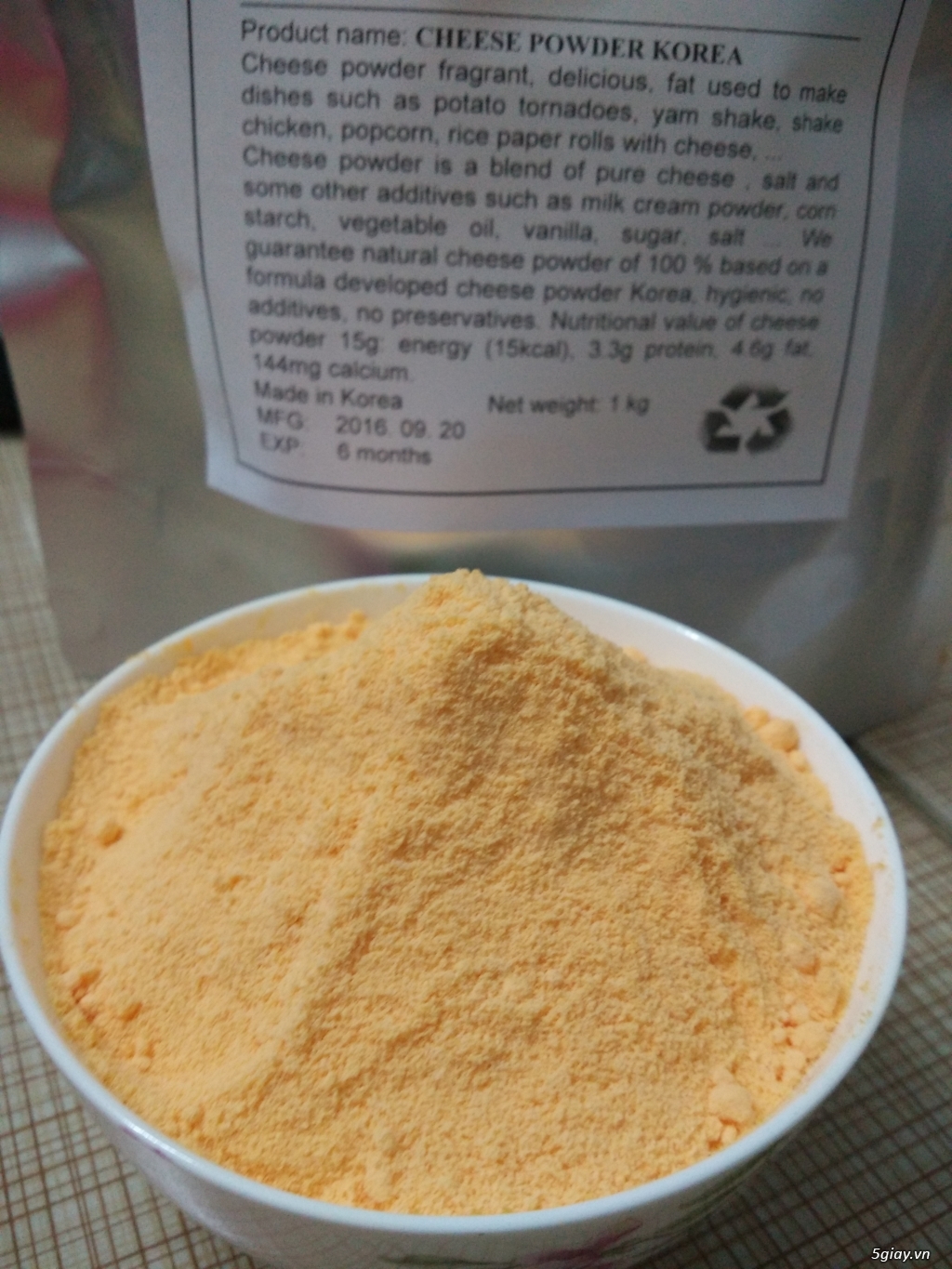 Bột Phô Mai 100g