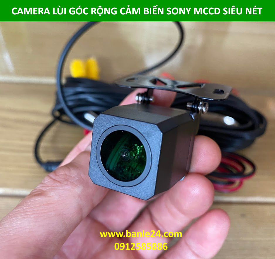 Camera lùi góc rộng, cảm biến Sony MCCD