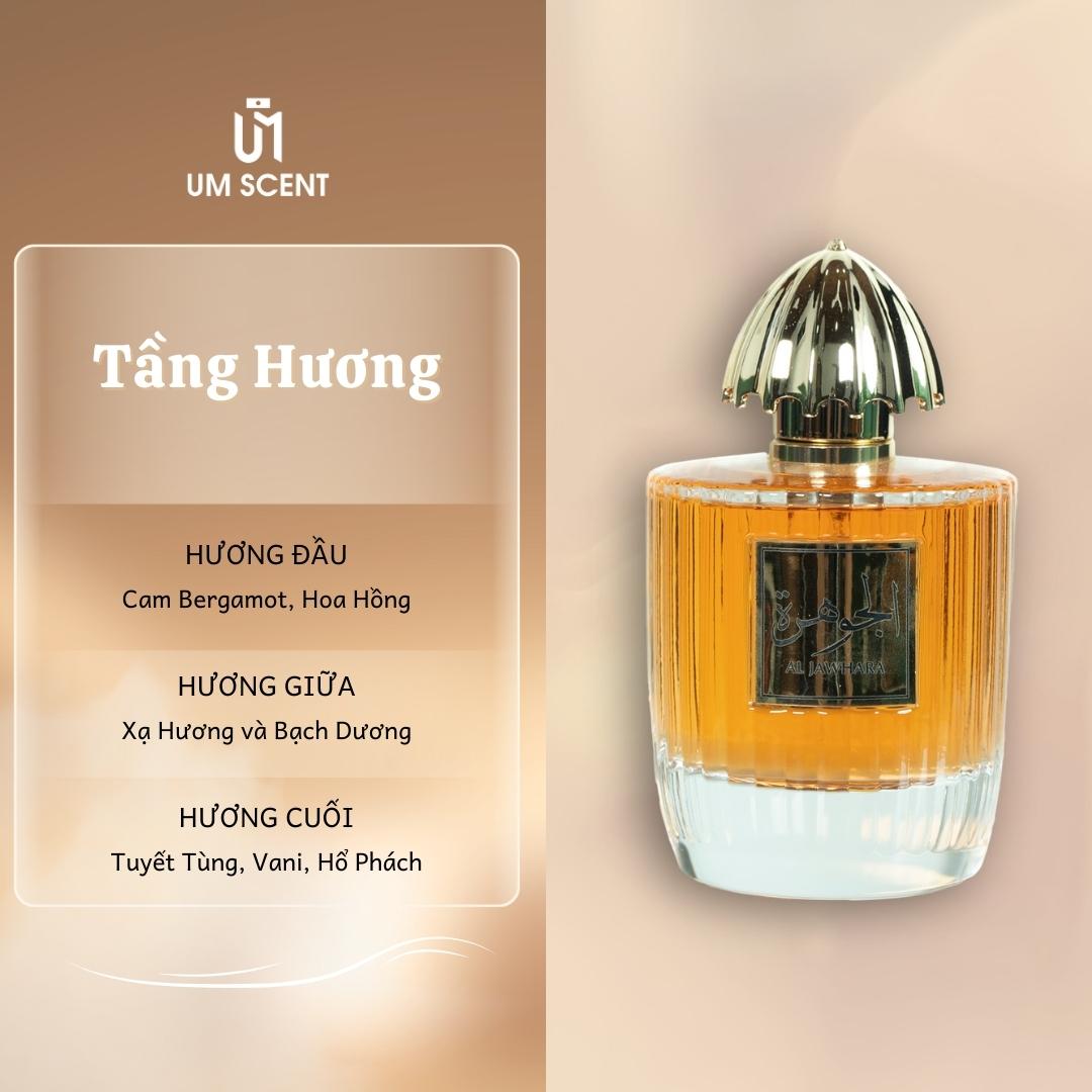 Nước Hoa Nữ Al Jawhara 100ml & 10ml