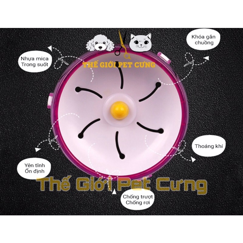 Wheel Chạy Hamster Siêu Xinh