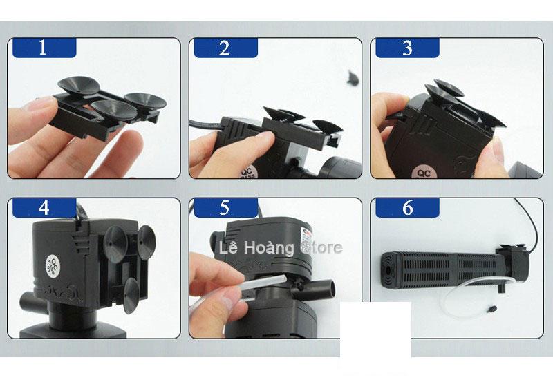 Lọc Nước Bể Cá RS 3004 25w