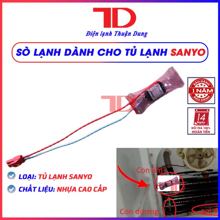 Sò lạnh tủ lạnh SANYO, sensor cảm biến âm dương tủ lạnh, sò nóng và lạnh các loại, Điện Lạnh Thuận Dung