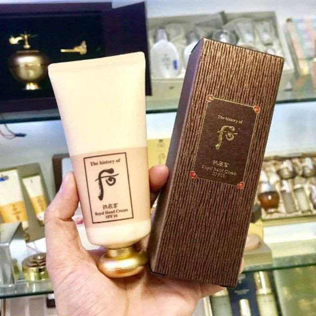 Kem dưỡng da tay Whoo Hand Cream SPF10