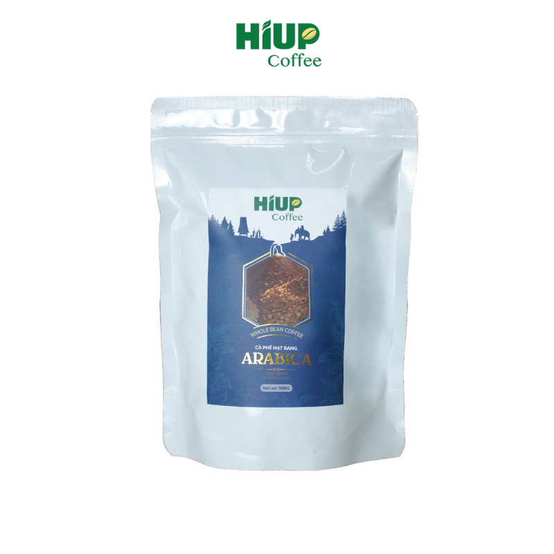 Cà Phê Hạt Rang Arabica (500gr) - Hiup Coffee