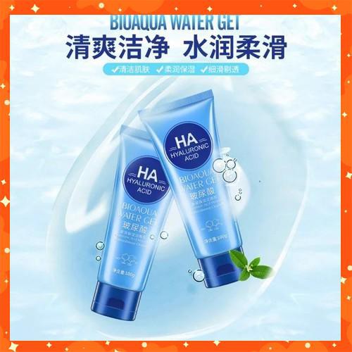 [HCM]Sữa rửa mặt cấp nước HA - BIOAQUA - Sạch mụn - Thải độc chì- Sáng da