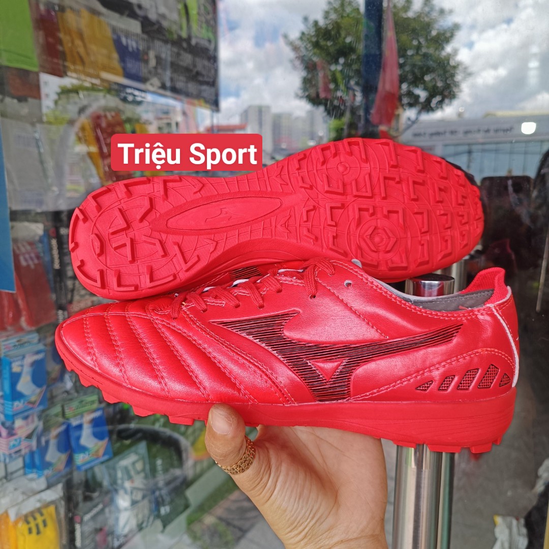 giày đá bóng mizuno neo 3 tf ( Tặng khâu đế + hộp + tất + túi rút )